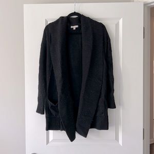 Banana republic black oversized sweater cardigan